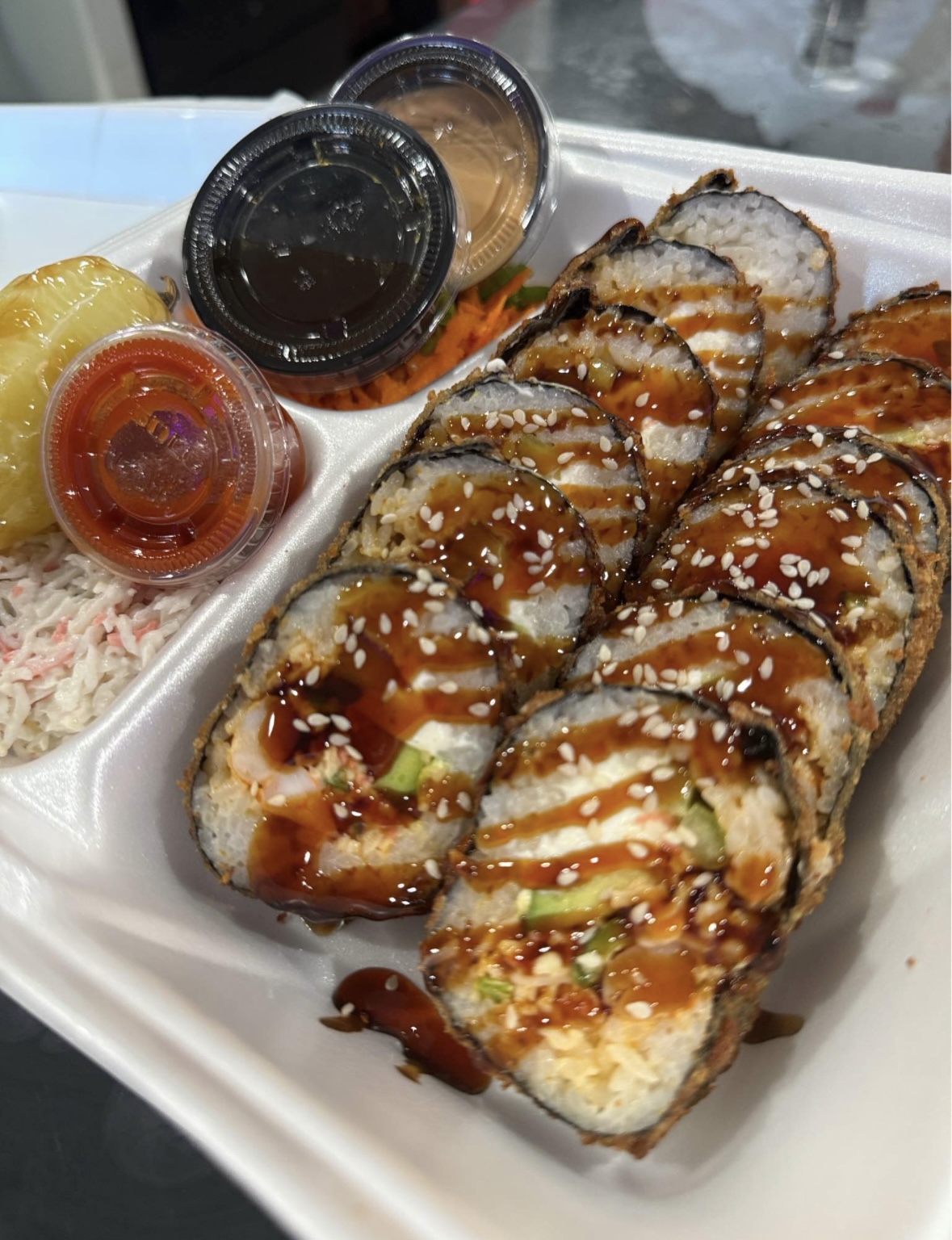 Sushi close